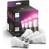 Philips LED žiarovka Hue White and Color Ambiance 6.5W 800 E27 4ks