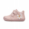 D.D STEP S070-52656 TOPÁNKY BAREFOOT DETSKÉ KOŽENÉ BABY PINK 23