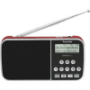TechniSat TECHNIRADIO RDR XL, rot 0000/3918 stolný rádio, čierna, červená; 0000/3918