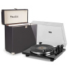 Audizio Toledo prémiový gramofón s kufríkom na platne - HiFi gramofón Bluetooth - Čierny