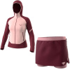 Komplet DYNAFIT Transalper Light Polartec® W Hoody Burgundy + DYNAFIT Alpine Pro 2/1 Skirt W Burgundy