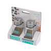 Sada solnička + korenička sklenená 2-dielna sada 80 ml BS40149