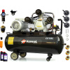 Kompresor - Ropný kompresor kowal Polska kowal k3 100 l 10 bar (K3 olejový kompresor 100l vzduchový kompresor W3)