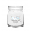 Yankee Candle Clean Cotton signature sviečka stredná 368 g