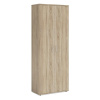 Lenza Vysoká šatníková skriňa Impress 74 x 37 x 190 cm, dub sonoma