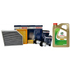 BOSCH SADA FILTROV NA OLEJ CASTROL 5W30 5l AUDI Q5 I 8R 2.0 TDI CGLB 170KM