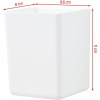 Tesa Úložný box Baboo bez veka matná biela 110 x 86 x 80 mm