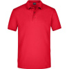 James & Nicholson | JN 710, Pánske piqué polo, červená, L