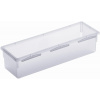 Organizér do zásuvky kuchyne aj kúpeľne, príborník Rotho BASIC, mliečna (23x8)