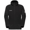 flísová bunda MAMMUT Massone ML Hooded black XL