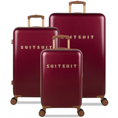 Súprava cestovných kufrov SUITSUIT TR-7111/3 - Classic Biking Red (TR-7111/3)