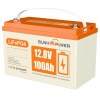 SUNHOOPOWER 12V 100Ah LiFePO4 batéria