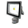LED reflektor Classic PIR COB 30W šedý, 5500K