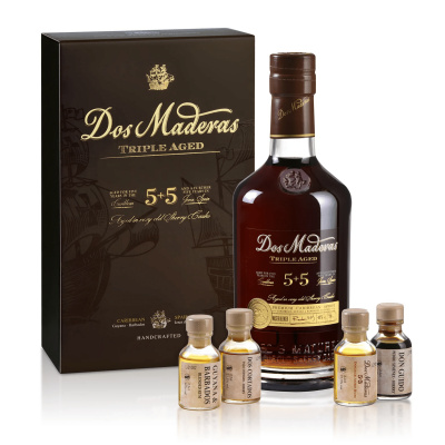 Dos Maderas PX Rum Tasting 5y + 5y 39,93% 0,744 l (Set)