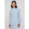 Heavy Boxy Acid Wash Longsleeve - balticblue 5XL