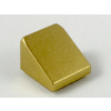 54200 Metallic Gold Slope 30 1 x 1 x 2/3 (Kovově zlatý svah 30 1 x 1 x 2/3)