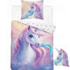 Detská posteľná bielizeň 140x200 jednorožec bavlnená