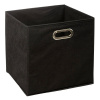 5five Simply Smart úložný box plast 31 cm x 31 cm x 31 cm čierny