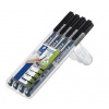 Staedtler Lumocolor 31 4 čierne