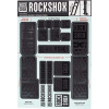 Rockshox Decal Kit 35mm DC - Stealth
