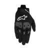 rukavice SP X 1, ALPINESTARS (černá/bílá, vel. L)
