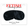 Fetish Fantasy Satin Love Maska na oči čierna