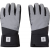 Detské rukavice s membránou Reima Kajastus - strieborno-čierne