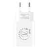 AppleMix 20W EÚ napájací adaptér / nabíjačka BALENIE:ME pre Apple iPhone / iPad - USB-C - Biela
