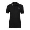 Polokošeľa s krátkym rukávom Kappa 6 XL 100% bavlna BLACK VYPR