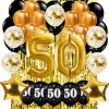 Balóny na párty - BALÓNY záves 50 narodeninové konfety DIGITÁL 100 cm (Balóny na párty - BALÓNY záves 50 narodeninové konfety DIGITÁL 100 cm)