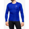 Funkčné tričko Under Armour HG Armour Comp LS - royal/white