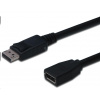 PREMIUMCORD Kabel DisplayPort prodlužovací M/F 2m kportmf1-02