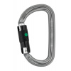 Asymetrická karabína Petzl Am´D šedá ball lock