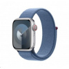 APPLE Watch Series 9 GPS + Cellular 41mm Silver Aluminium Case with Winter Blue Sport Loop