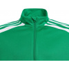 Adidas Dětská mikina Squadra 21 Training Top Youth zelená GP6471: Velikost - 116 cm