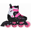 Powerslide Khaan Junior SQD Pink detské kolieskové korčule - 4x, 80, EU 39-42