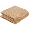 Prikrývka na posteľ - Euromat Polyester 200 x 150 cm prikrývka, žlté odtiene (Deka z mikrovlákna Soria Beige 150x200 cm)