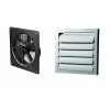 Kupelňový ventilátor - 350mm priemyselný odťahový ventilátor + uzávierka (Kupelňový ventilátor - 350mm priemyselný odťahový ventilátor + uzávierka)