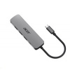 Acer 5IN1 Type- C dongle,HDMI,USB3.0,USB-C,100W PD,Dark Silver