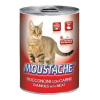 MONGE MOUSTACHE Cat Chunks mäso 415g pre dospelé mačky (MONGE MOUSTACHE Cat Chunks mäso 415g pre dospelé mačky)
