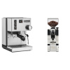 Rancilio Silvia E + Eureka Mignon XL, CR chrome