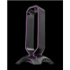 TRUST stojan na sluchátka GXT 265 Cintar RGB Headset Stand 23647