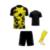 Futbalová sada Givova Kit Art pre celé mužstvo, od 12 ks, žltá/ čierna počet ks v sade: 20 hráčskych setov