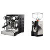 Rocket Espresso Appartamento TCA, black/black + Eureka Mignon Perfetto, NX black