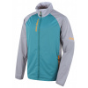 Husky Pánská softshell bunda Suli M grey/mint (Velikost: XXL)