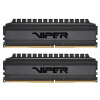 PATRIOT Viper 4 Blackout Series V4B 32GB DDR4 3600MHz / DIMM / CL18 / 1,35V / Heat Shield / KIT 2x 16GB PVB432G360C8K