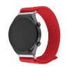 FIXED Nylonový řemínek Nylon Sporty Strap s Quick Release 20mm pro smartwatch, červený