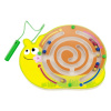 VIGA Drevený magnetický labyrint - slimáčik