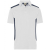 James&Nicholson Pánska pracovná polokošeľa JN1826 White S