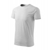 Malfini HEAVY NEW 137 Tričko unisex 3XL, Svetlosivý melír
